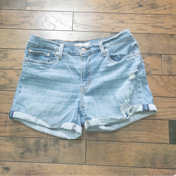 Levi's Pants - Levis Denim Blue Women's Shorts